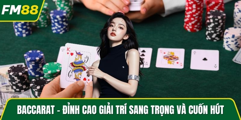 Baccarat – Đỉnh cao giải trí sang trọng và cuốn hút